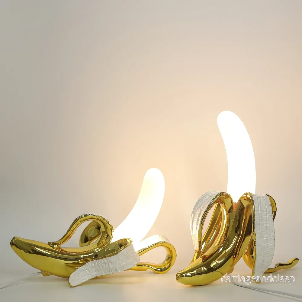 Dekorativ Bananlampa – Modern Bordslampa för Stilig Interiördesign | Veska - Bild 2