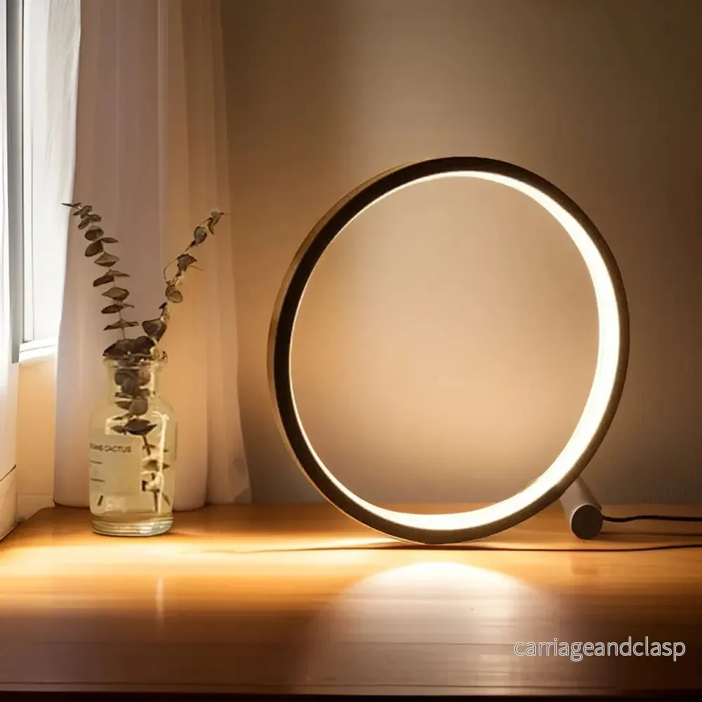 Veska | Halo Glo LED Bordslampa – Elegans och Innovation i Belysning - Bild 2