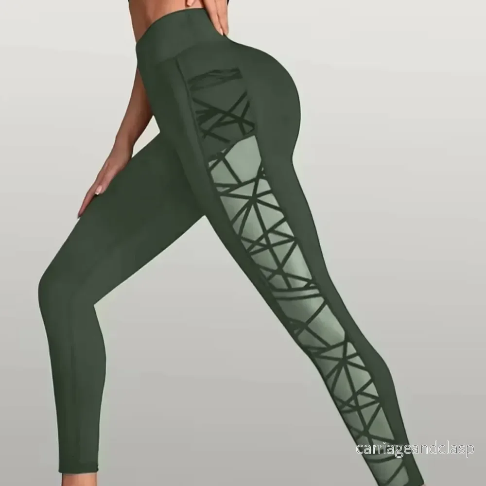 ShapeFlex™ Träningstights med Hög Midja & Mesh