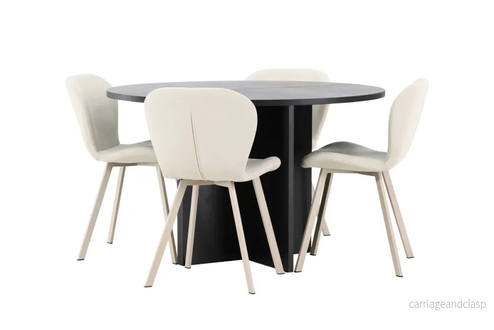 Strada & Lilja Matgrupp Svart/Beige - Bild 3