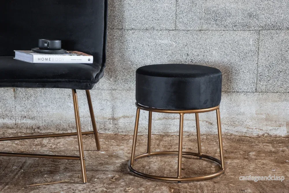 Petra Sittpuff Svart