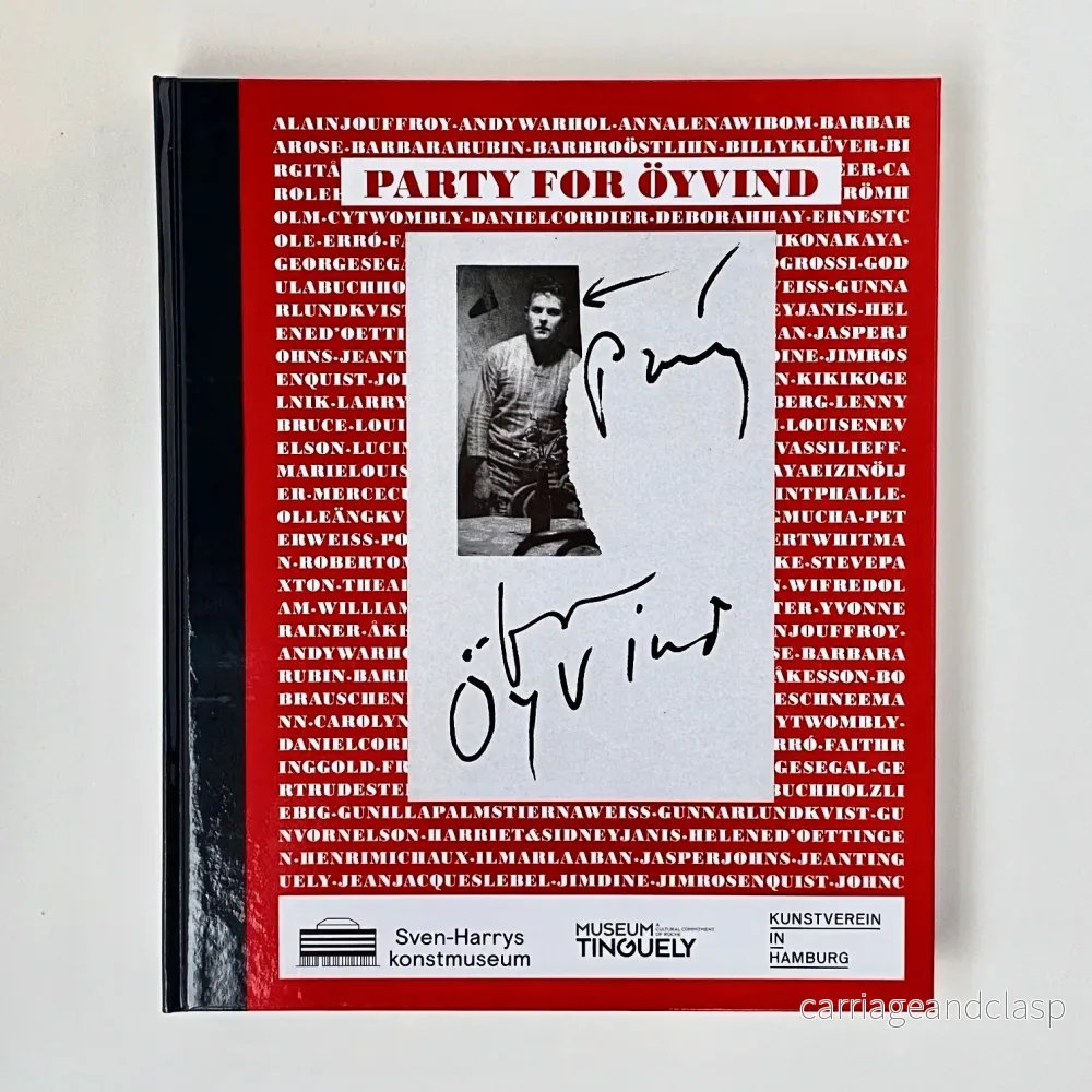 Utställningskatalog för "Party for Öyvind"