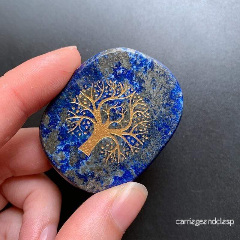 Lapis Lazuli Livets Träd Sten | Veska Lapis Lazuli Livets Träd Sten | Veska