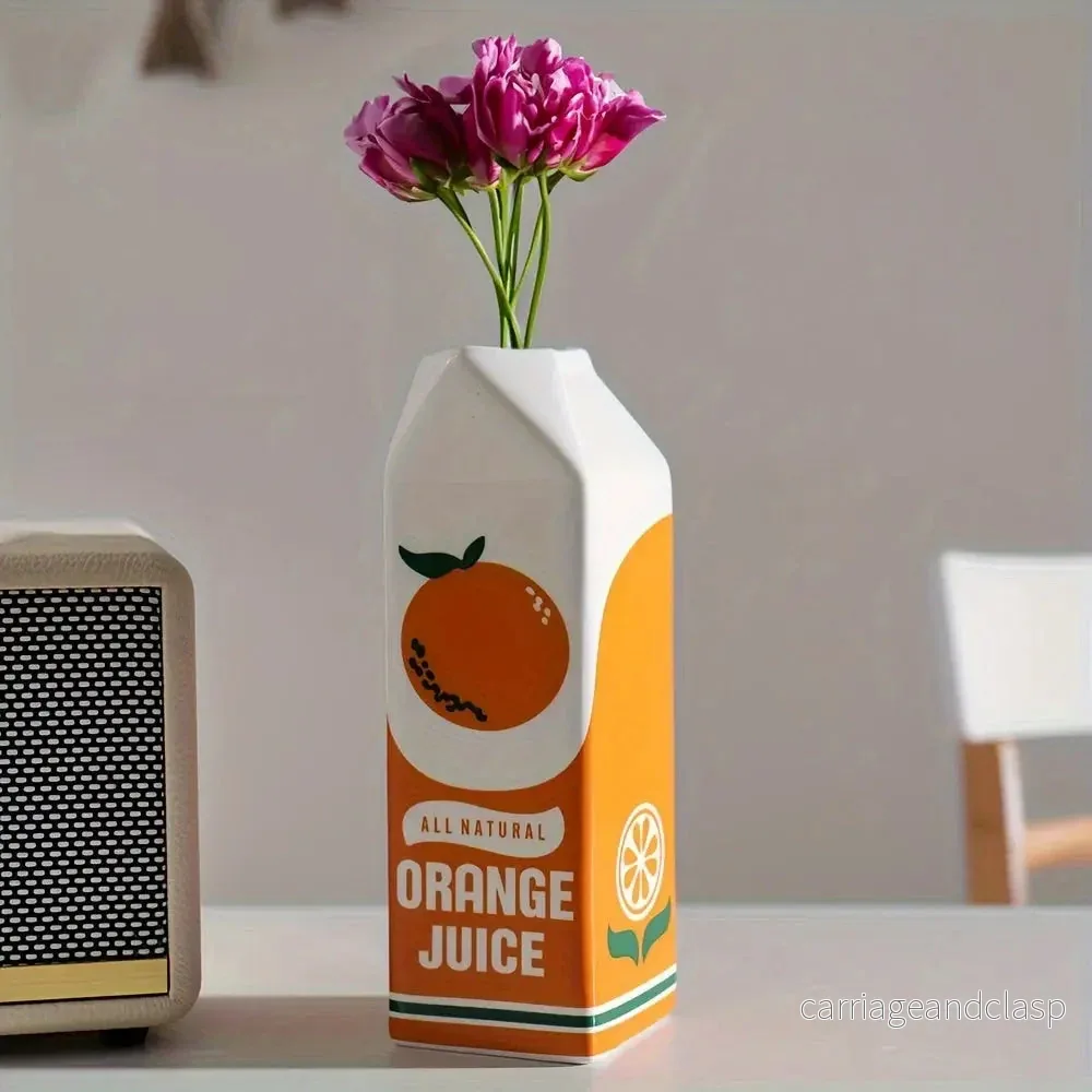 ArtPour Lekfull keramisk vas med unik design | Veska