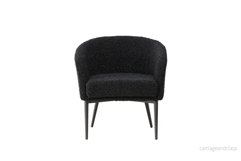 Fluffy Fåtölj Svart - Bild 3
