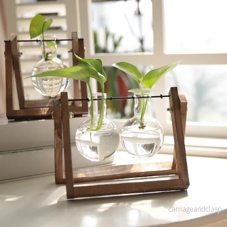 Glasvas i vintage-design | Veska - Bild 3