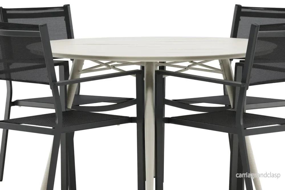 Lina & Copacabana Matgrupp Beige/Svart - Bild 3