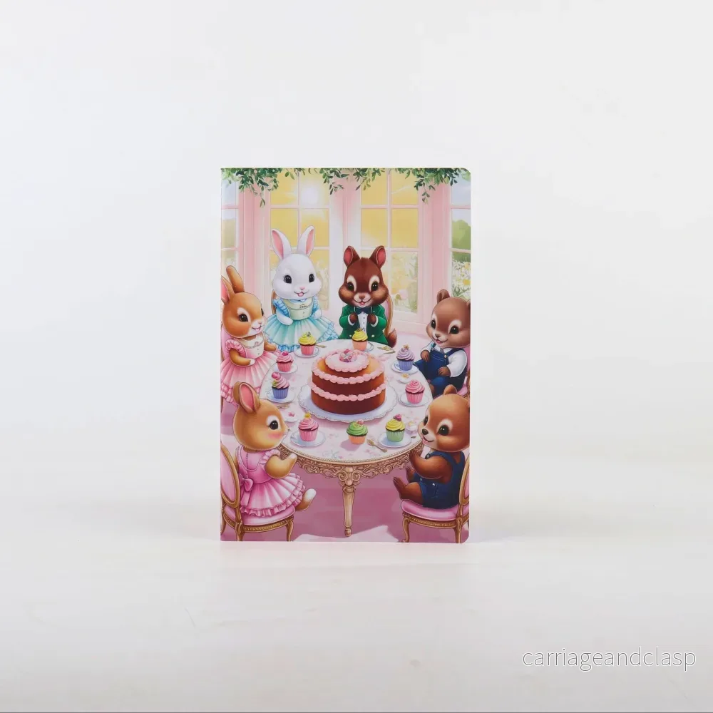 Kawaii anteckningsbok med djurmotiv – 80 sidor, 14×21 cm Kawaii anteckningsbok med djurmotiv – 80 sidor, 14×21 cm