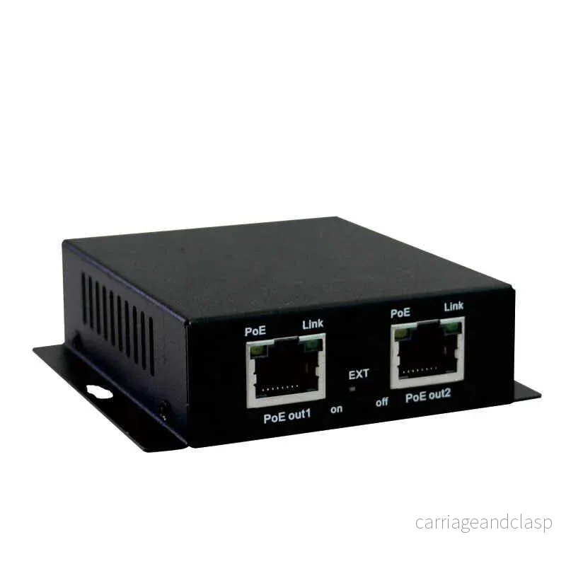 Alarmsystemexpert POE-förlängare/splitter (2 portar)