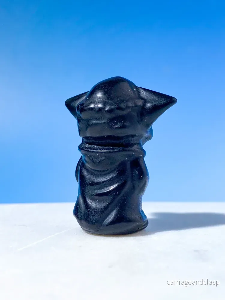 Obsidian Yoda (Mini) - Bild 3
