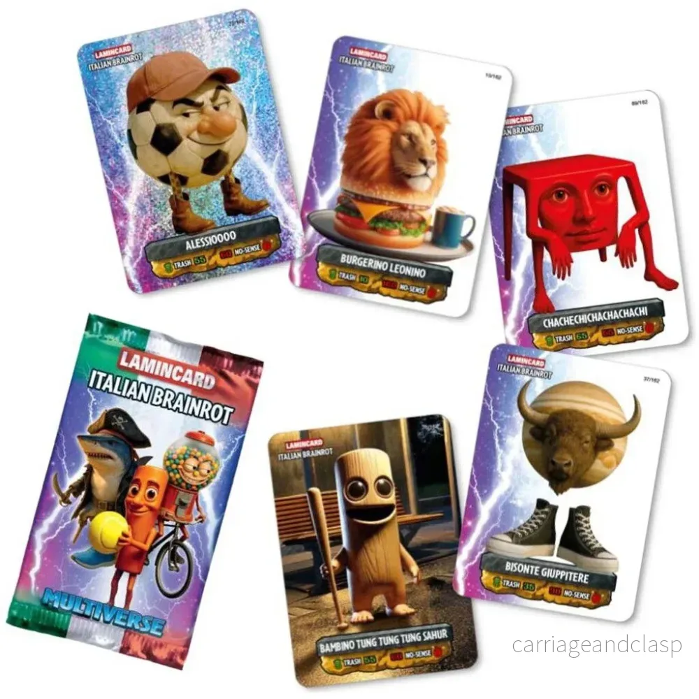 Italian Brainrot - Lamincards 5 Pack - Bild 2