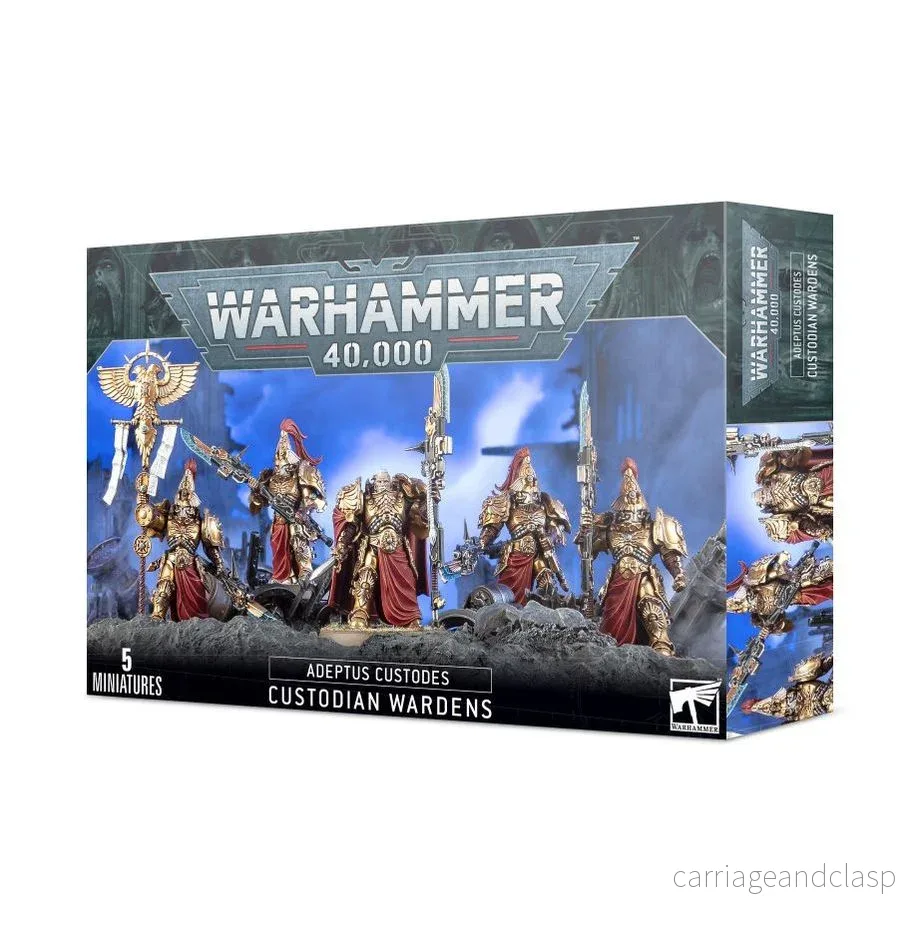 Warhammer: 40,000 – Adeptus Custodes – Custodian Wardens Warhammer: 40,000 – Adeptus Custodes – Custodian Wardens