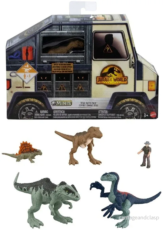 Jurassic World Dominion - Minis - Total Battle Lekset
