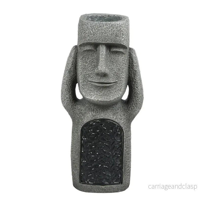 LED Veskaomkruka i Moai-design Dekorativ och Funktionell | Veska
