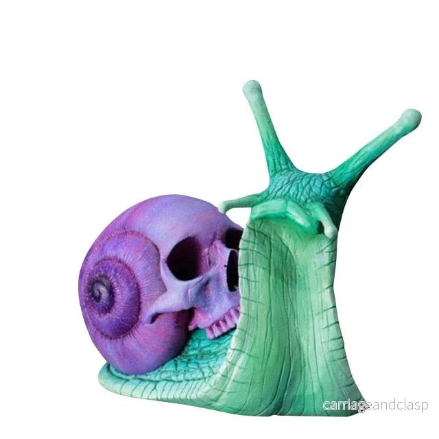 Horror Snäcka Miniatyrskulptur | Veska Horror Snäcka Miniatyrskulptur | Veska