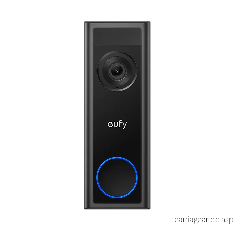 Eufy Video Doorbell C31 med 32 GB SD-kort, uppladdningsbar