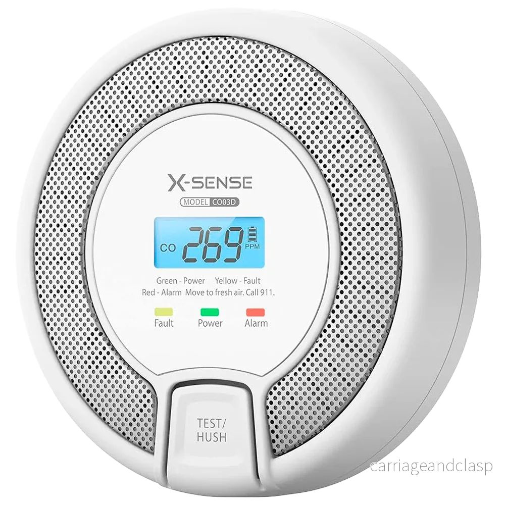 X-Sense CO03D Koloxidvarnare med LCD-skärm X-Sense CO03D Koloxidvarnare med LCD-skärm