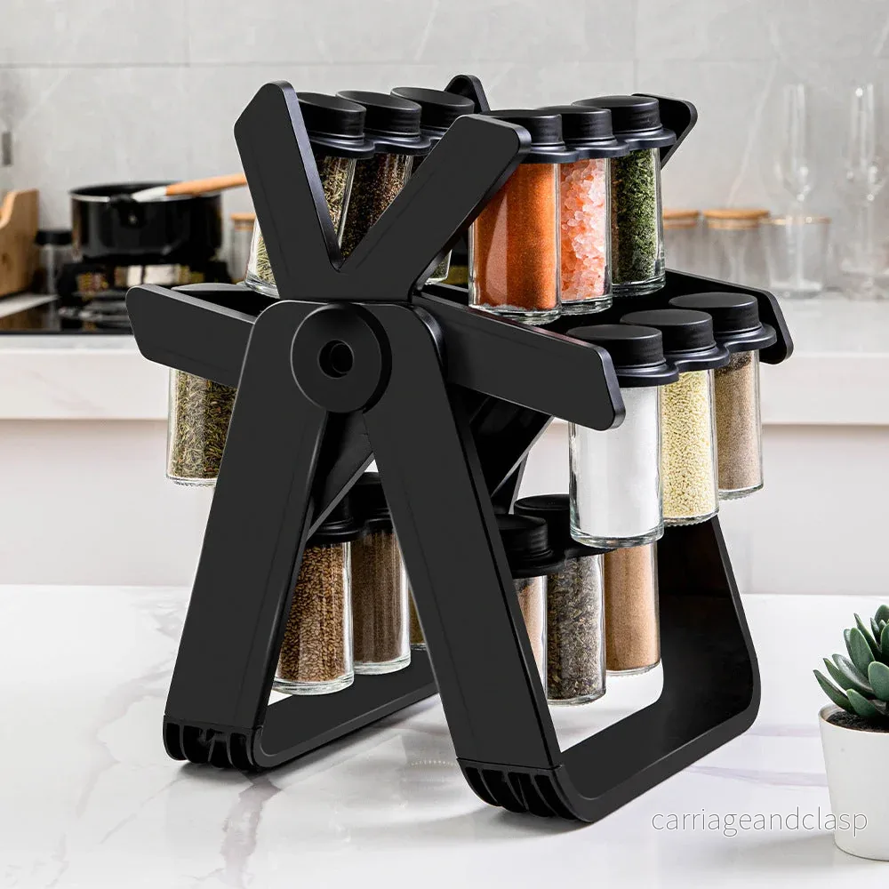 Rotating Spice Rack Organizer | Veska