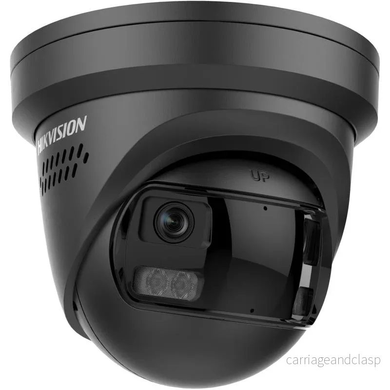 Hikvision DS-2CD23127G3P-LIS2UY/SL Svart, 12 MP, 180 graders kamera, dubbla objektiv, ColorVu 3.0, PoE Hikvision DS-2CD23127G3P-LIS2UY/SL Svart, 12 MP, 180 graders kamera, dubbla objektiv, ColorVu 3.0, PoE