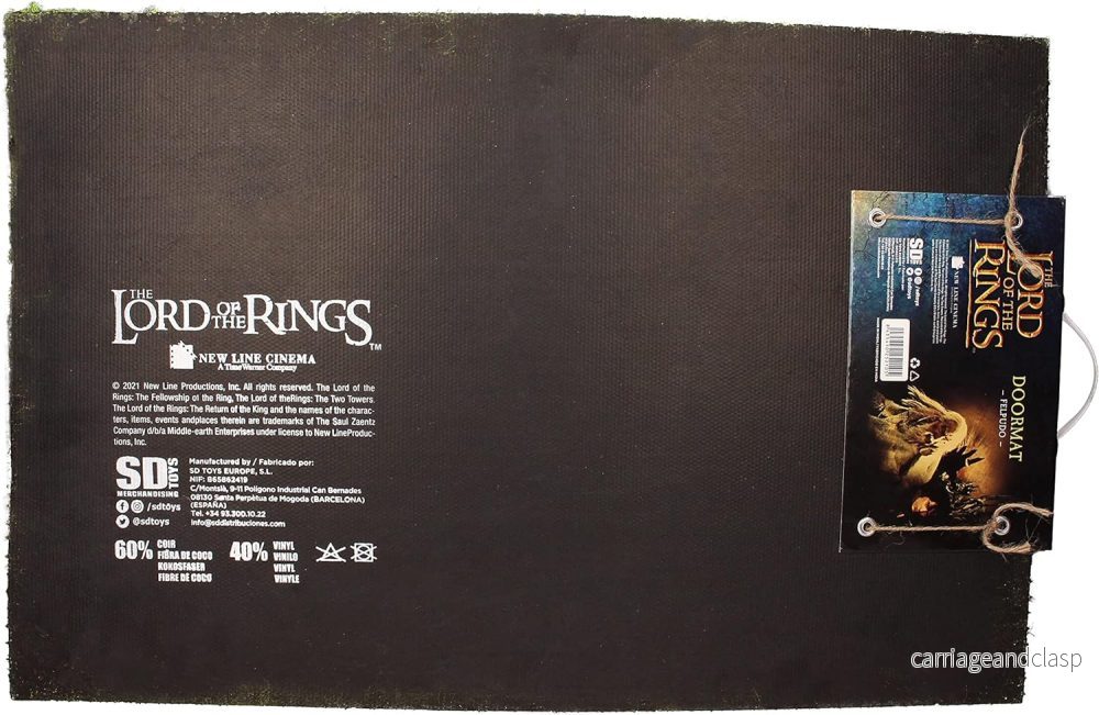 The Lord of the Rings - You Shall Not Pass Dörrmatta - SD Toys - Bild 3