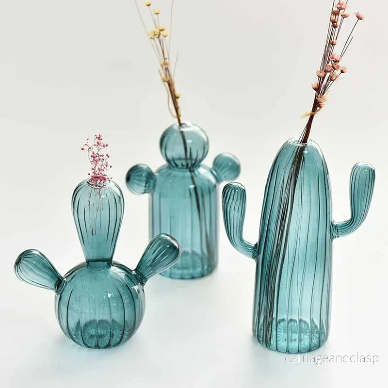 Kaktus Glas Vaso | Veska - Bild 3