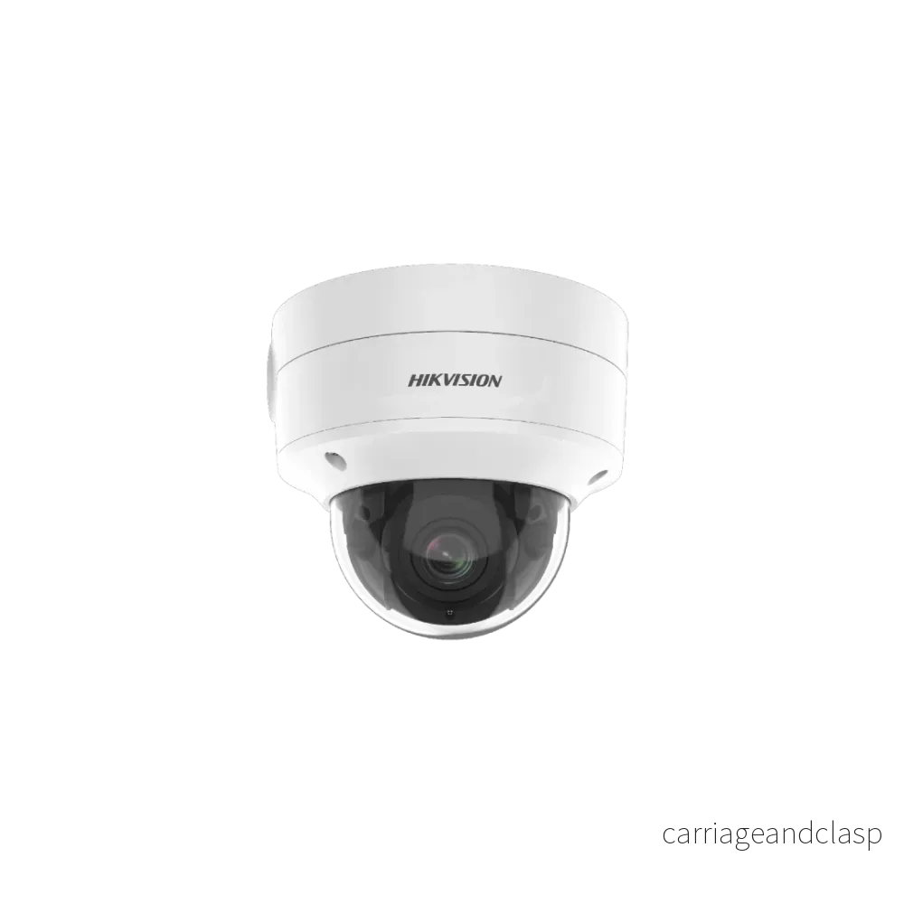 Hikvision DS-2CD2746G2-IZS | 4MP | Dome | Acusense | PoE | SD-kortplats | IR-Led | Varifokuslins 2,8-12 mm