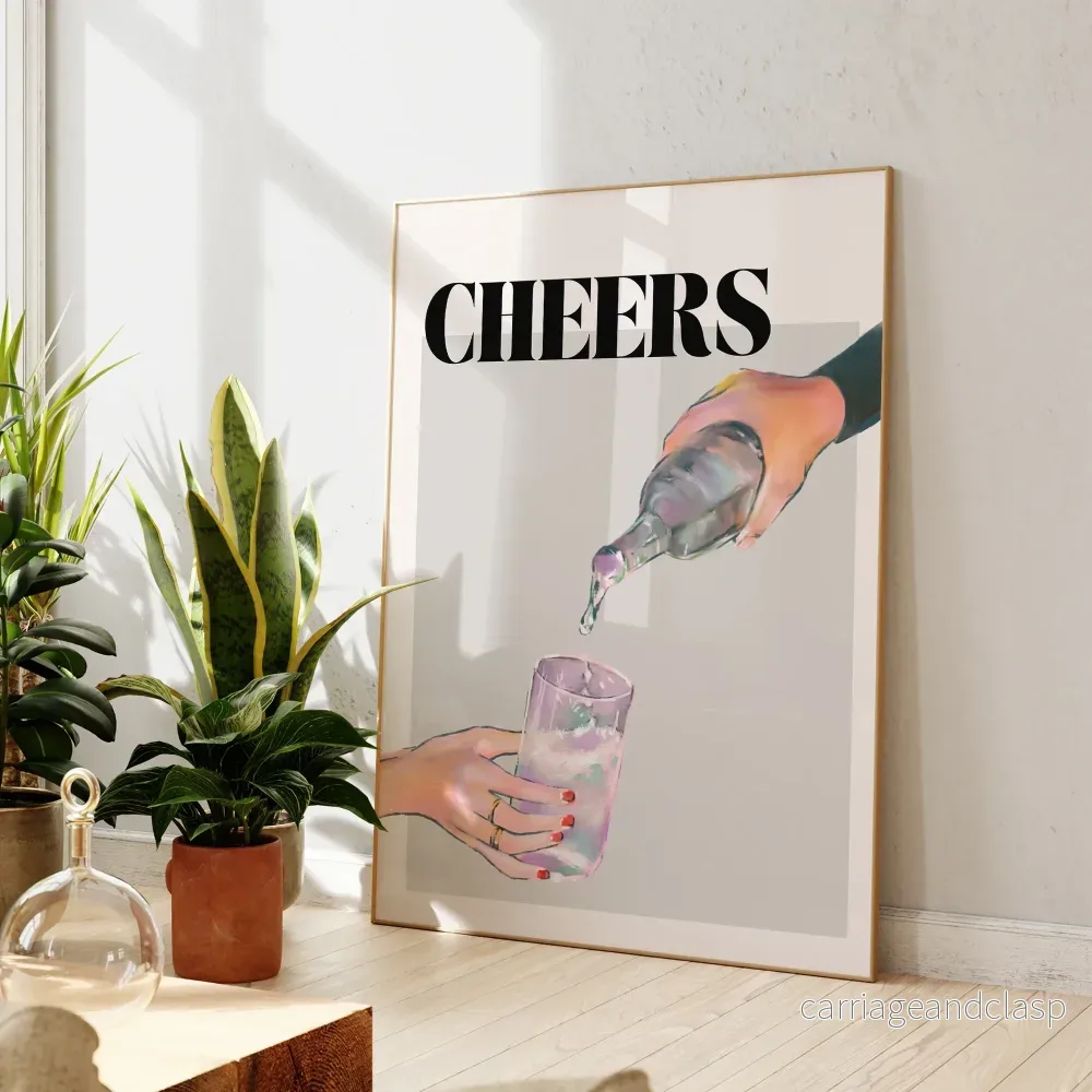 Cheers Väggkonst | Veska Cheers Väggkonst | Veska