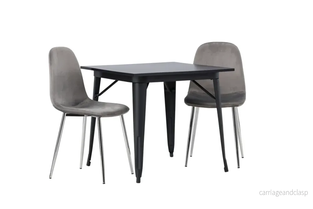 Tempe & Eva Matgrupp Svart/Ljusgrå - Bild 3