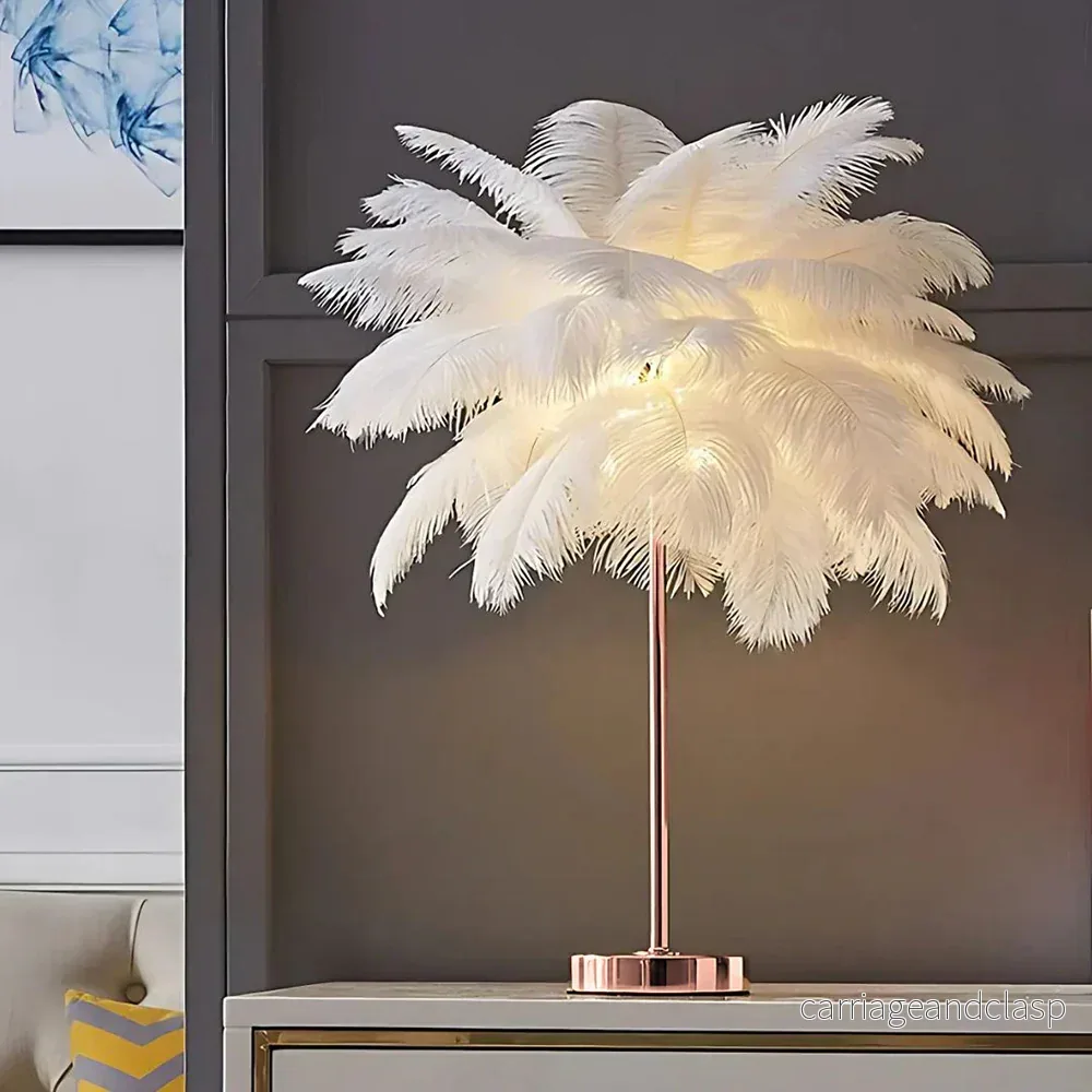 Dunskärm Modern Bordslampa | Veska