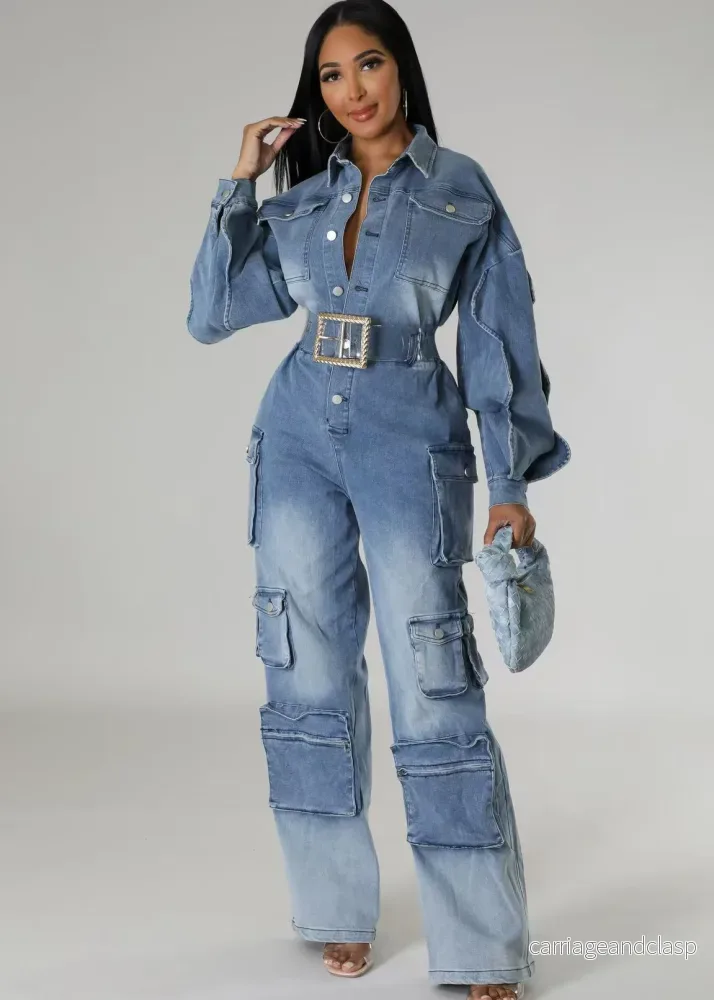 Jeansoverall
