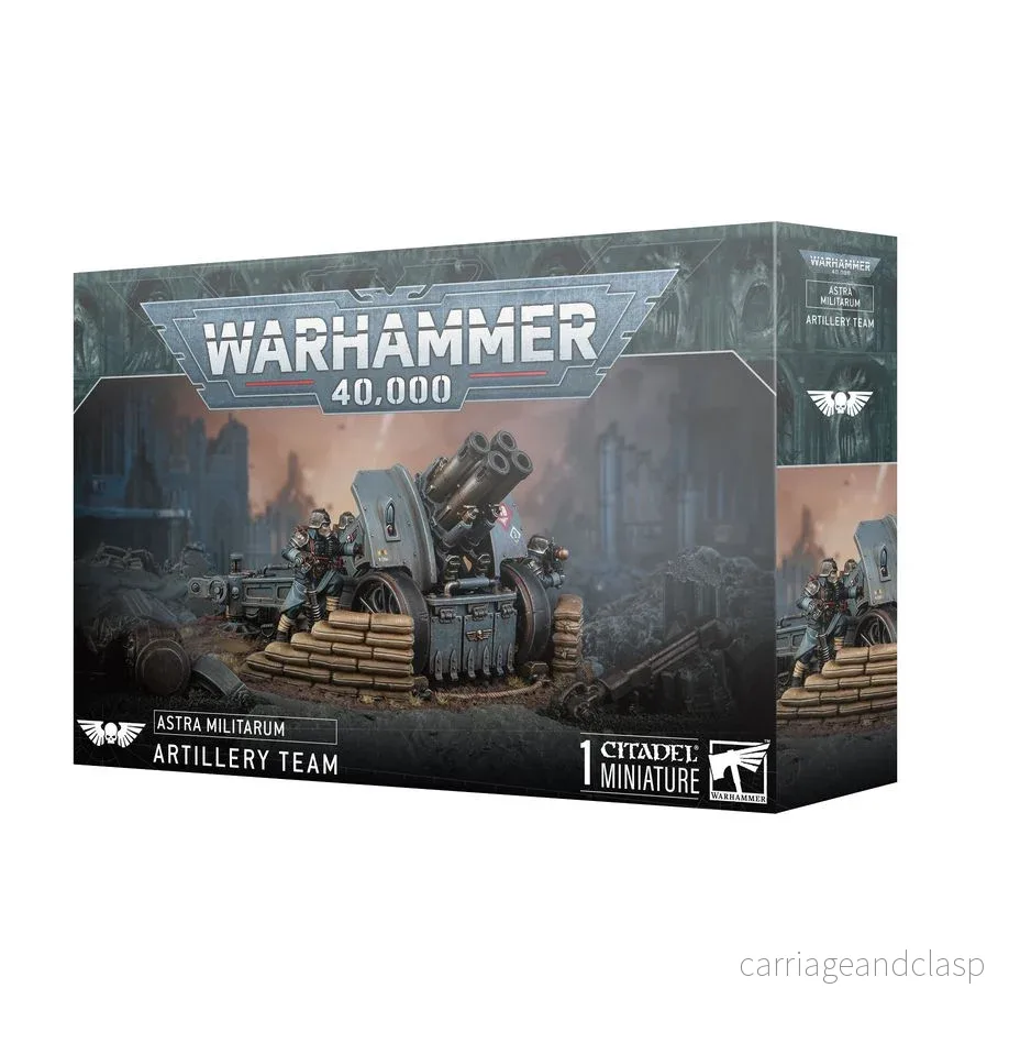 Warhammer: Warhammer: 40,000 - Astra Militarum - Artillery Team