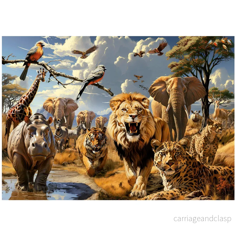 Educa® - 1000 Wild Animals - Bild 2