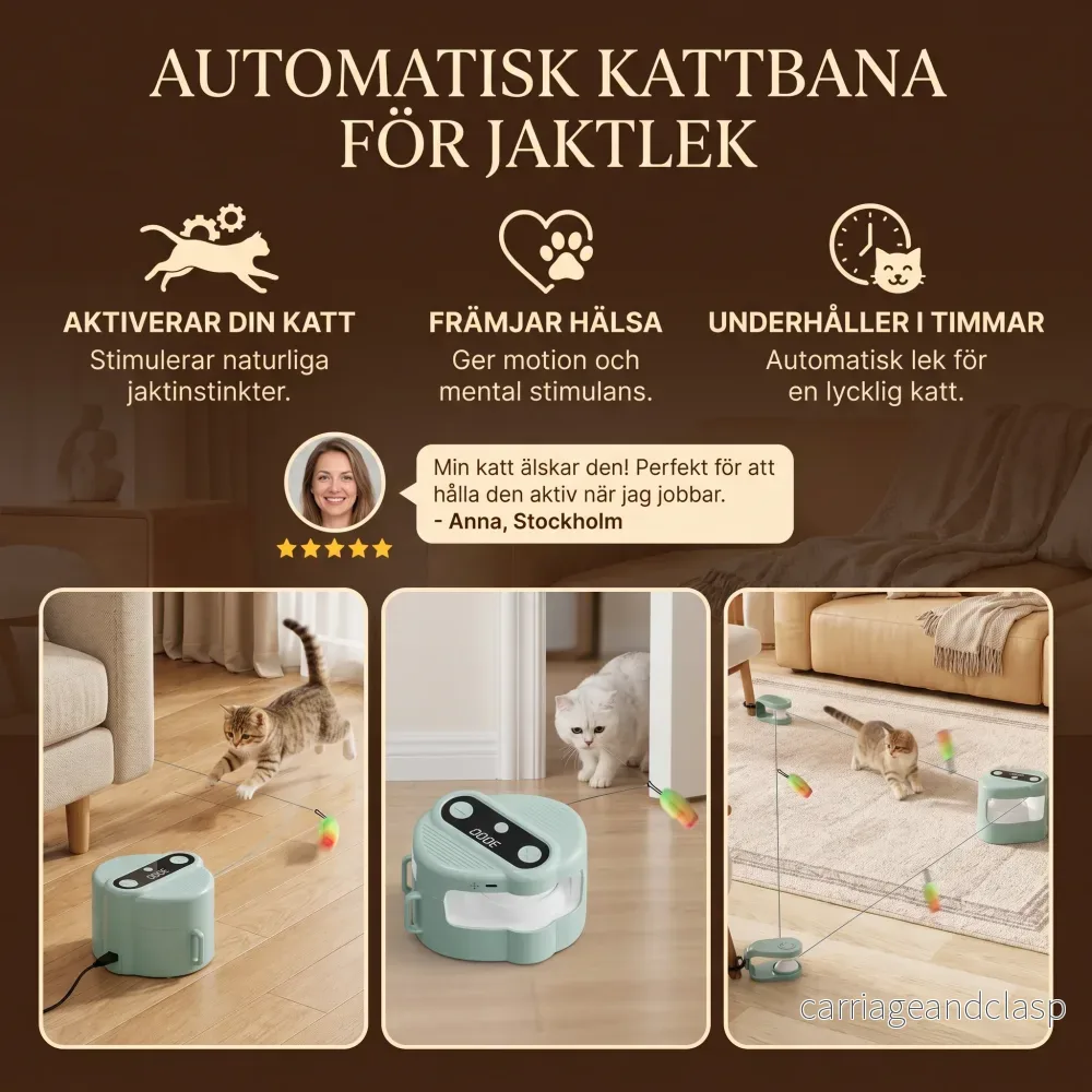 Automatisk Kattbana för Jaktlek - Bild 3