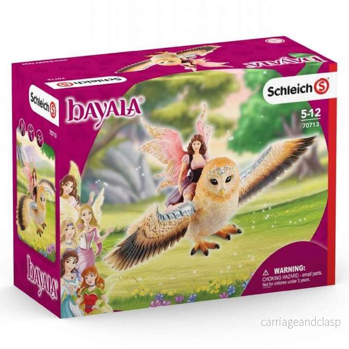 Schleich – Älva på glitteruggla Schleich – Älva på glitteruggla