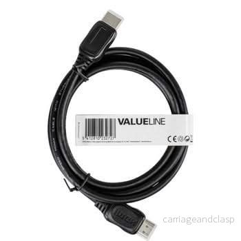 AlarmsystemExpert.co.uk Höghastighets HDMI-kabel med Ethernet 2,00 m