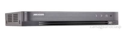 Hikvision iDS-7208HUHI-M1/T AcuSense DVR, 8 kanaler CVI/TVI/AHD, analog och IP - Bild 2