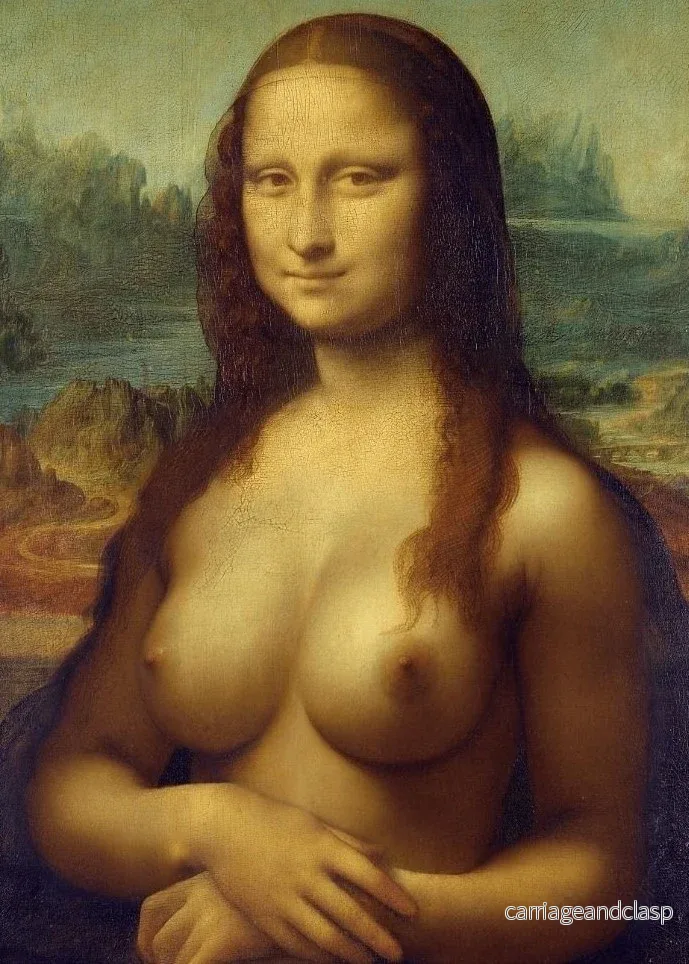 Mona Lisa som pinuppa