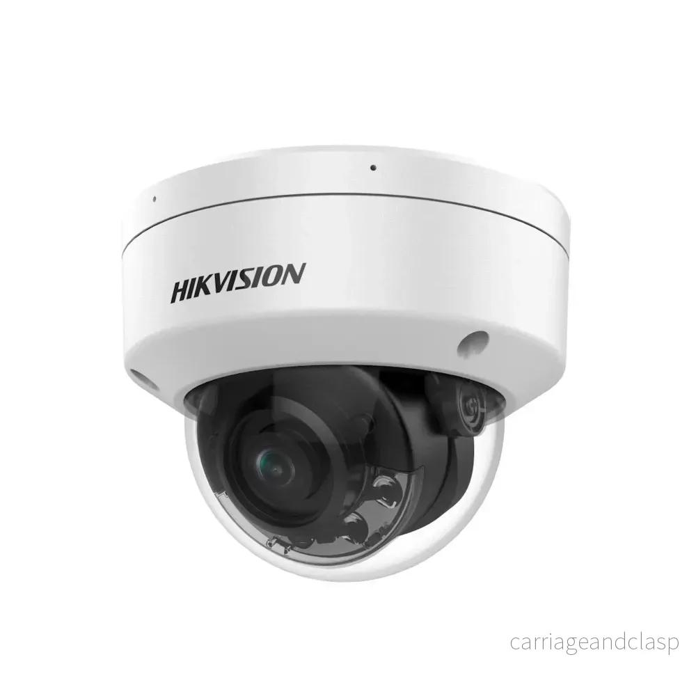 Hikvision DS-2CD2787G2HT-LIZS 8MP 4K Smart Hybrid Light ColorVu Motoriserad Varifocal Dome