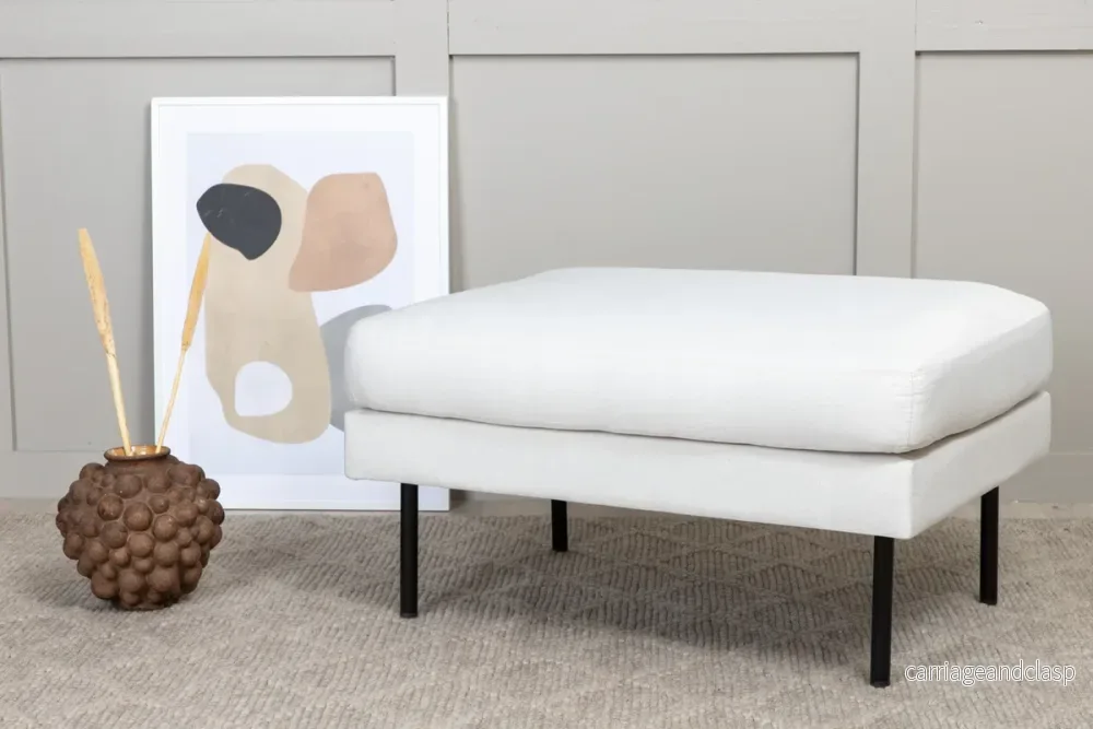 Zoom Sittpuff Ljusbeige