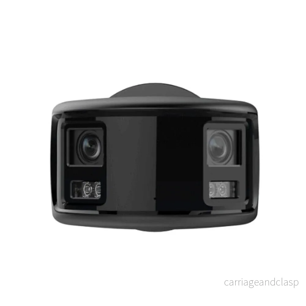 Hikvision DS-2CD2T87G2P-LSU/SL | 8MP/4K Ultra HD | Panorama | AcuSense ColorVu | Svart - Bild 2
