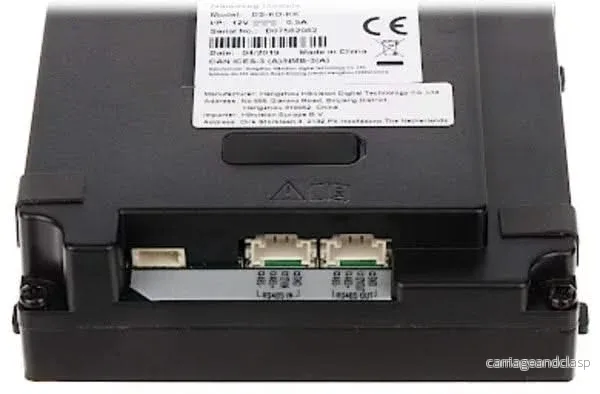 Hikvision DS-KD-KK/S 6 Klocktryckknappar i rostfritt stål - Bild 3