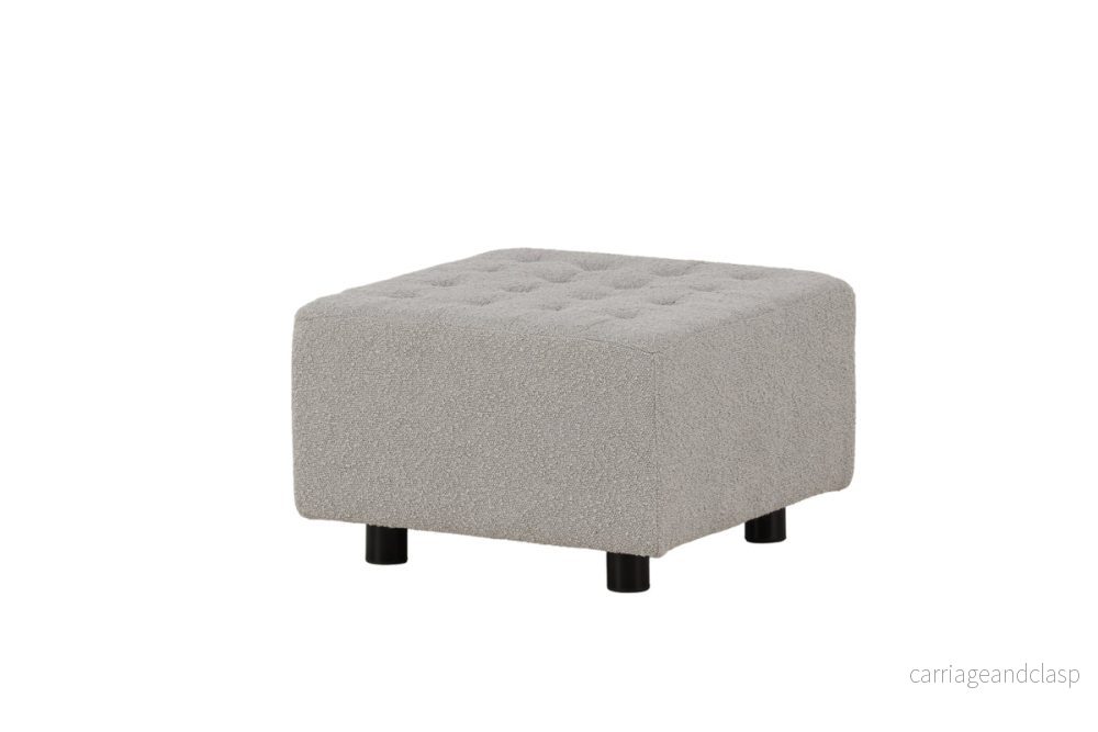 Bowie Sittpuff Ljusgrå - Bild 3