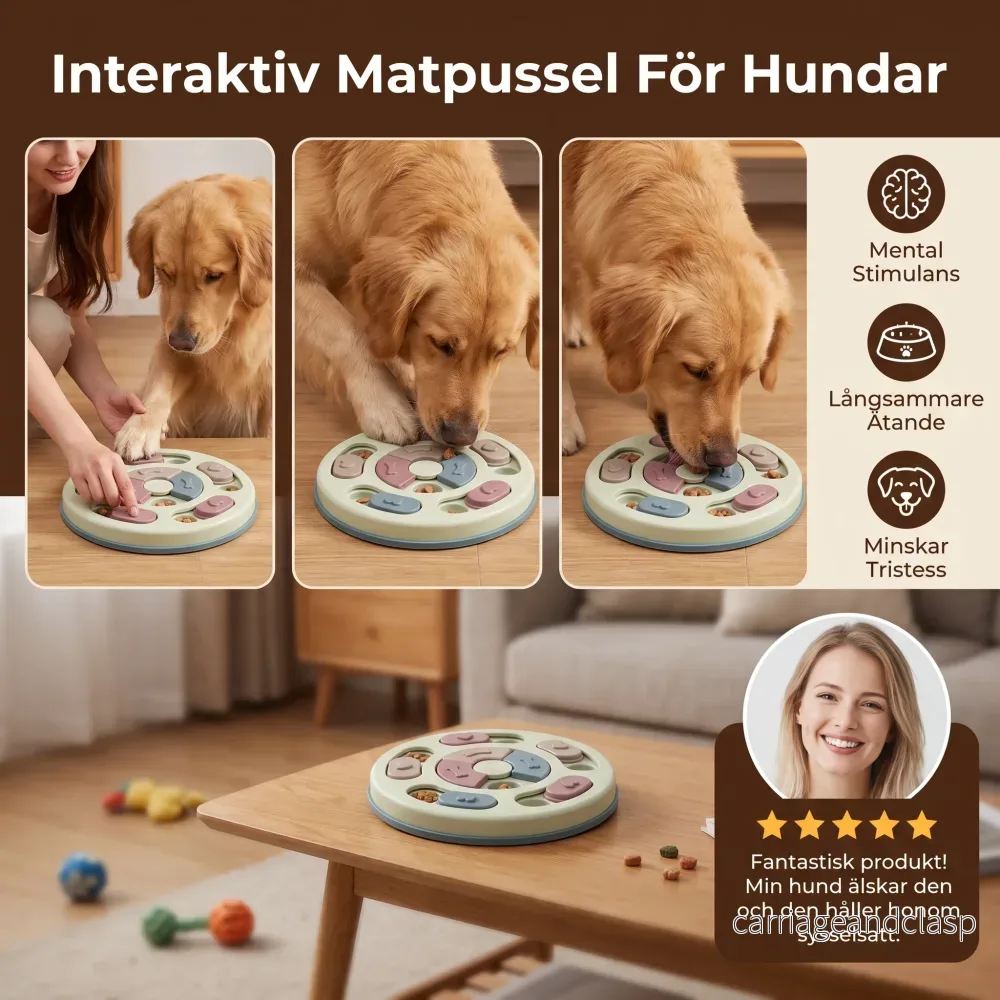 Interaktiv Matpussel För Hundar - Bild 3