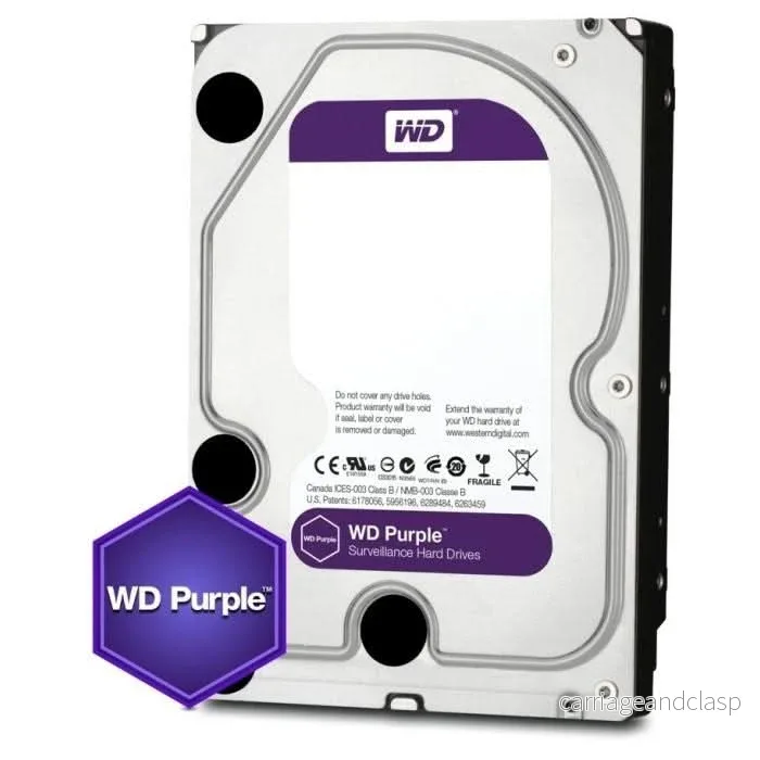 Western Digital Purple hårddisk för kamerasystem - Bild 2