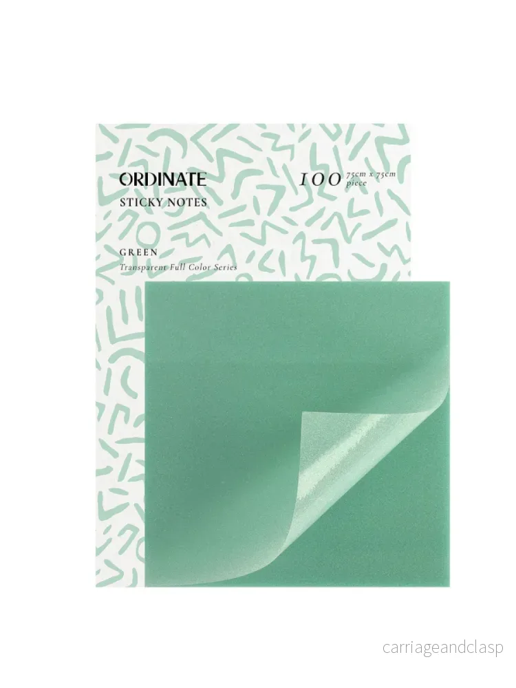 Transparenta Klisterlappar 100 blad