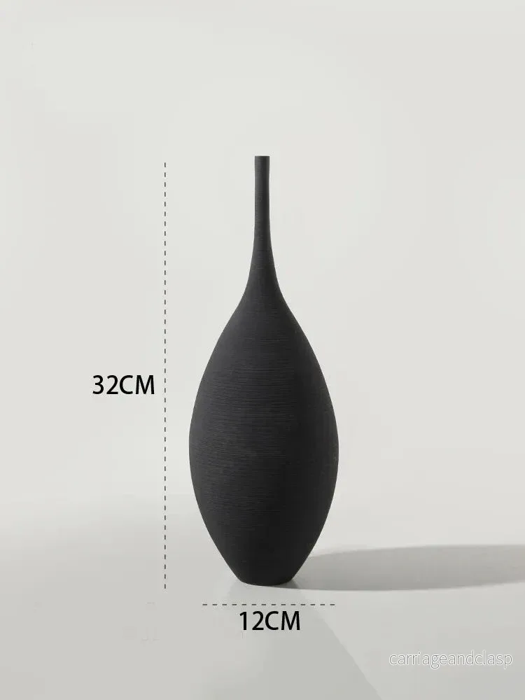 NordicForm Skandinavisk Minimalistisk Keramikvas med Tidlös Elegans | Veska