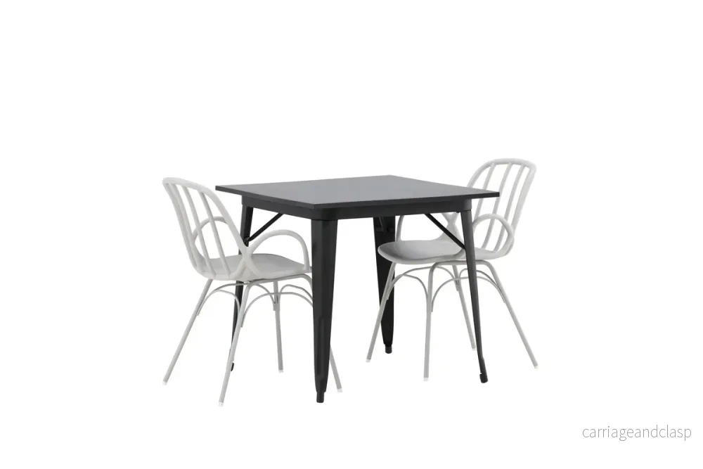 Tempe & Dyrön Matgrupp Svart/Ljusgrå - Bild 2