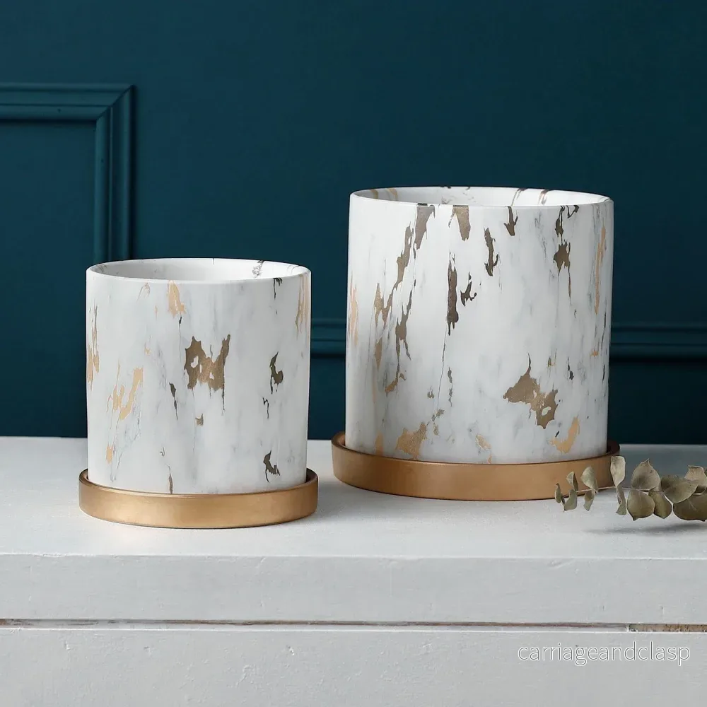 Labyrint Veskaomkruka Kollektion | Stiliga Växtbehållare | Dekorativ Design | Olika Storlekar | Veska - Bild 2