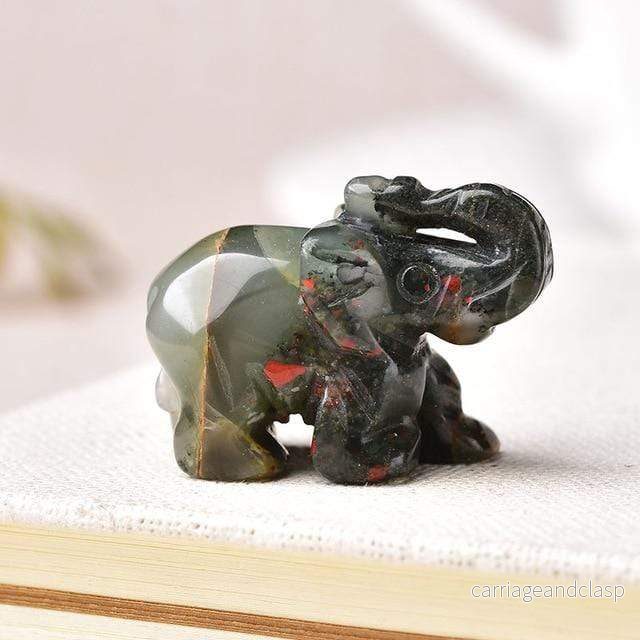 Elefant Snidad Naturlig Crystal | Veska