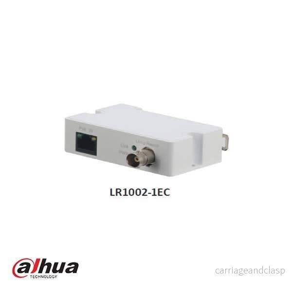 Dahua LR1002-1EC enkelportsmottagare för Ethernet över koaxialkabel med lång räckvidd
